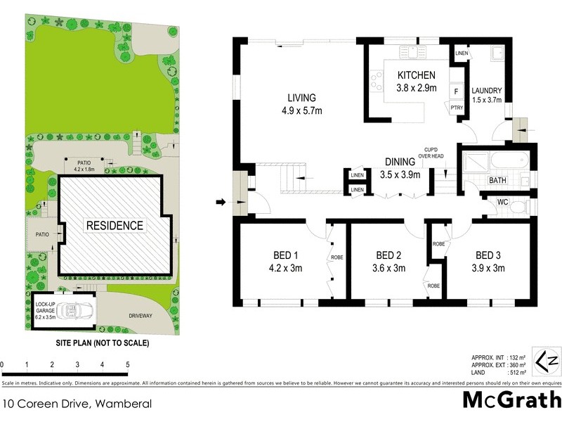 10 Coreen Drive, Wamberal NSW 2260 Floorplan
