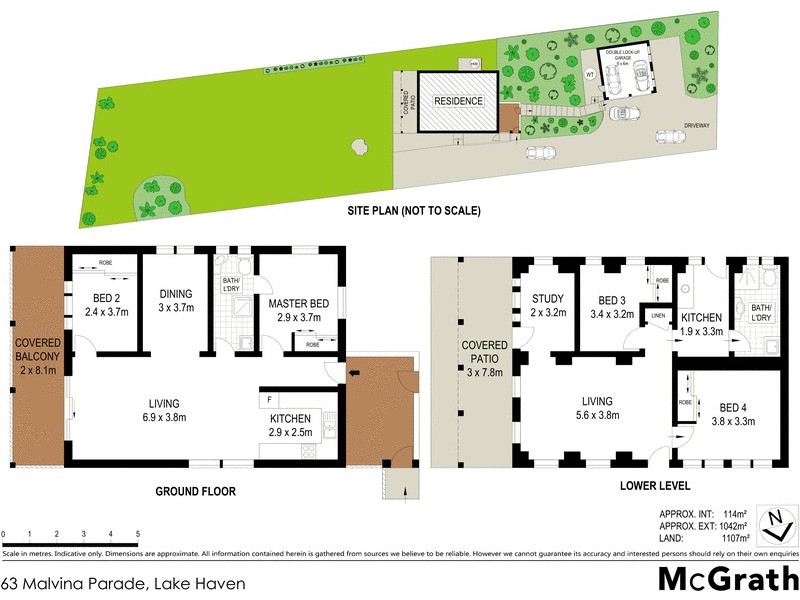 63 Malvina Parade, Lake Haven NSW 2263 Floorplan