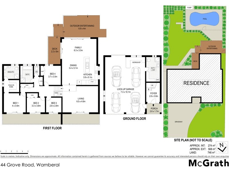 44 Grove Road, Wamberal NSW 2260 Floorplan
