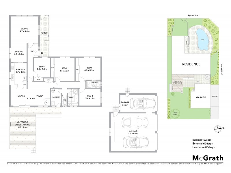 1 Dorset Close, Wamberal NSW 2260 Floorplan