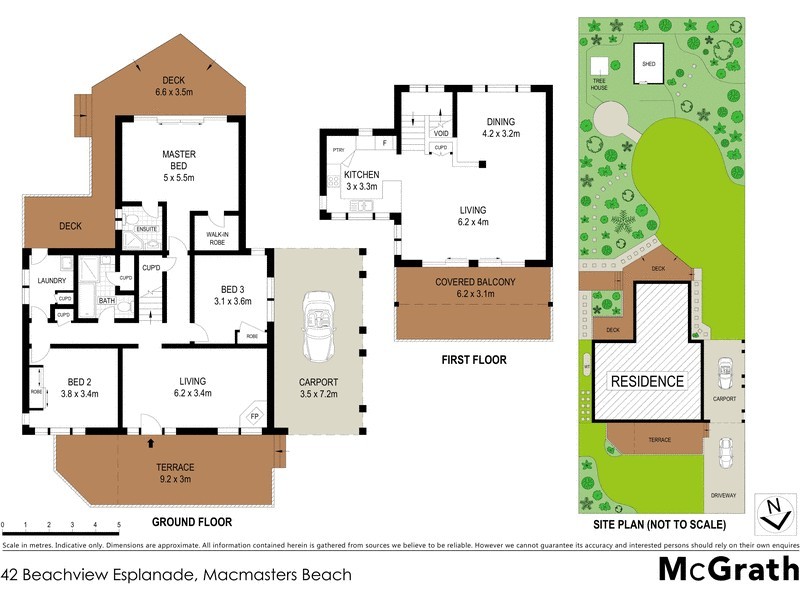 42 Beachview Esplanade, Macmasters Beach NSW 2251 Floorplan
