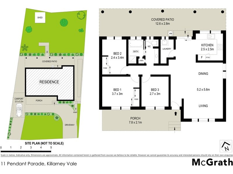 11 Pendant Parade, Killarney Vale NSW 2261 Floorplan