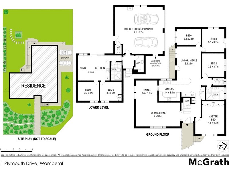1 Plymouth Drive, Wamberal NSW 2260 Floorplan