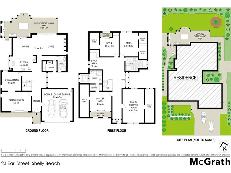 23 Earl Street, Shelly Beach NSW 2261 Floorplan