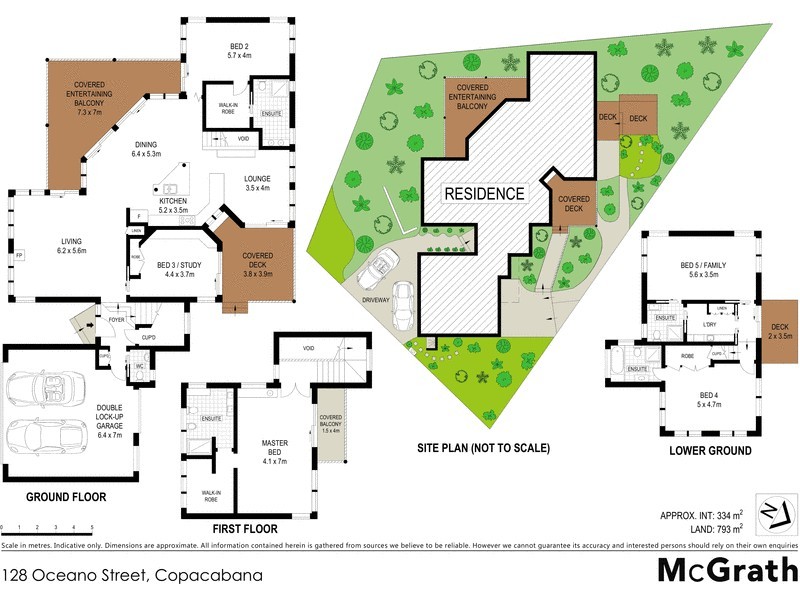 128 Oceano Street, Copacabana NSW 2251 Floorplan