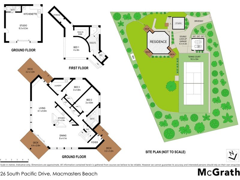 26 South Pacific Drive, Macmasters Beach NSW 2251 Floorplan