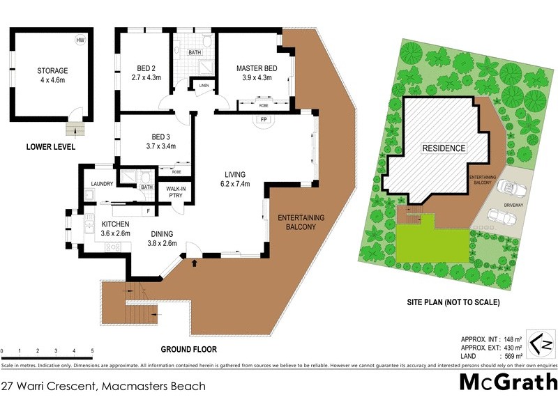 27 Warri Crescent, Macmasters Beach NSW 2251 Floorplan