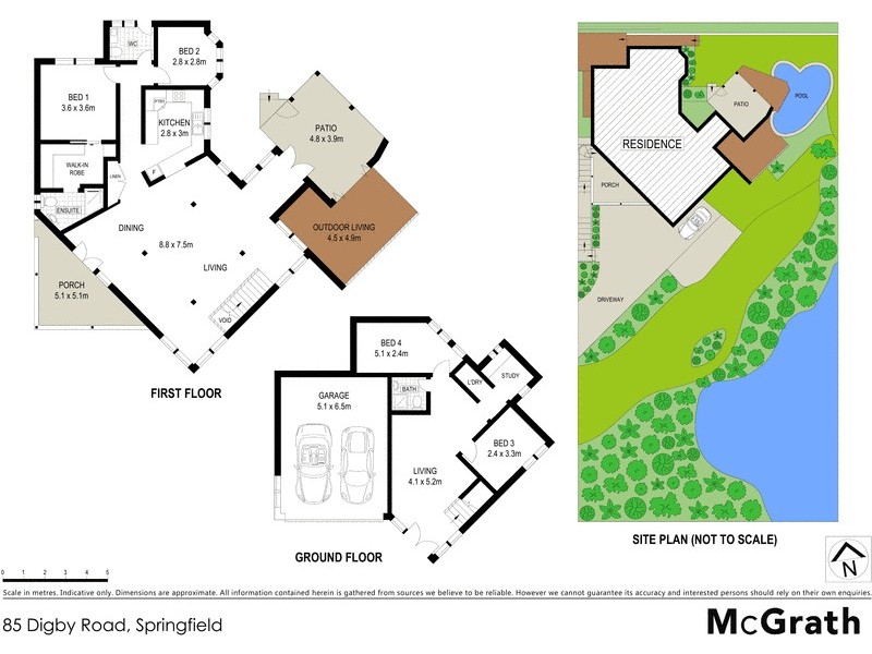 85 Digby Road, Springfield NSW 2250 Floorplan