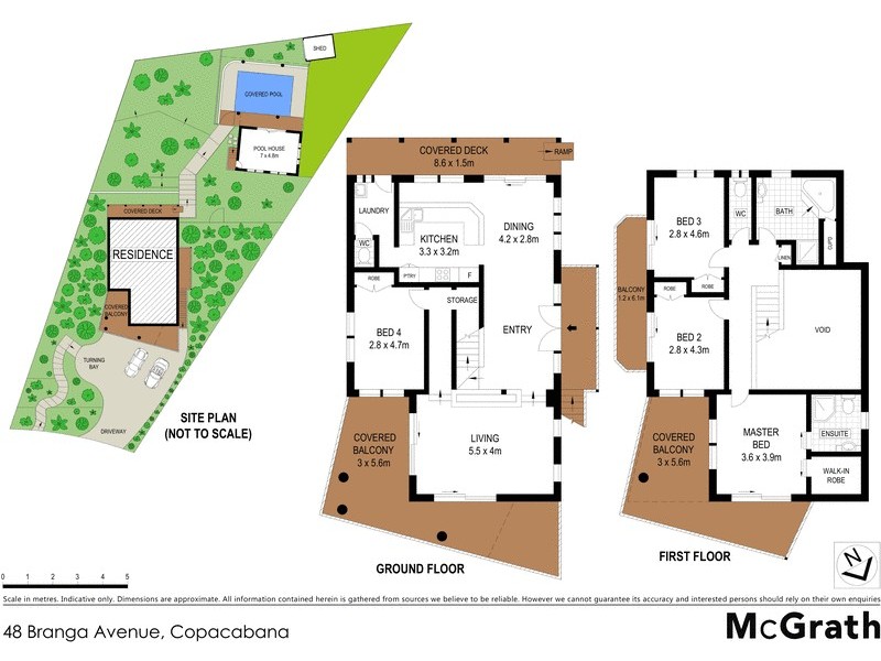 48 Branga Avenue, Copacabana NSW 2251 Floorplan