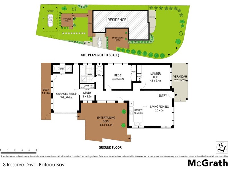 13 Reserve Drive, Bateau Bay NSW 2261 Floorplan