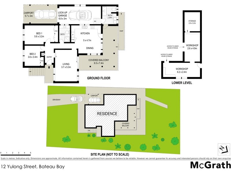 12 Yulong Street, Bateau Bay NSW 2261 Floorplan