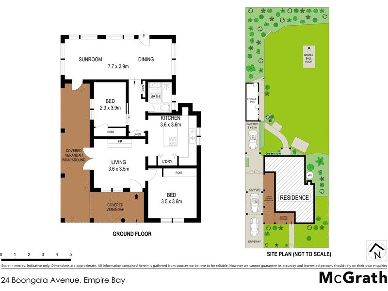 24 Boongala Avenue, Empire Bay NSW 2257 Floorplan