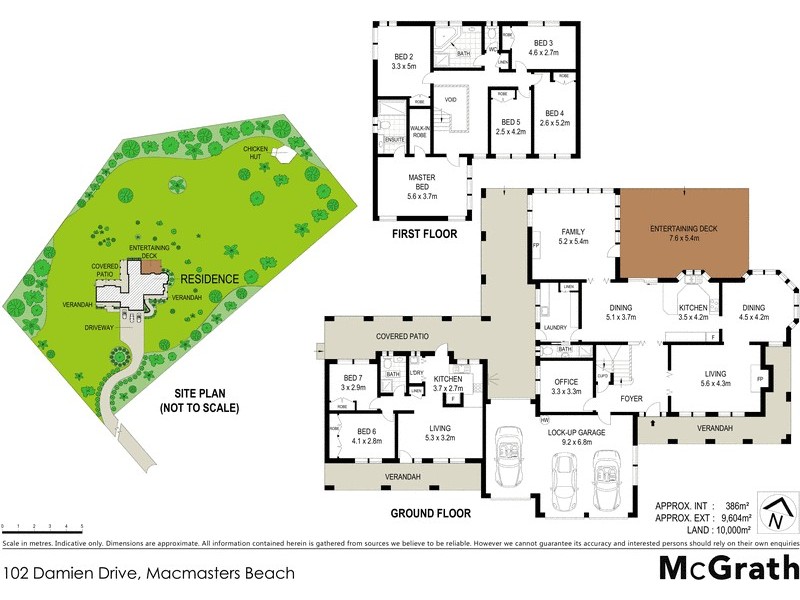 102 Damien Drive, Macmasters Beach NSW 2251 Floorplan