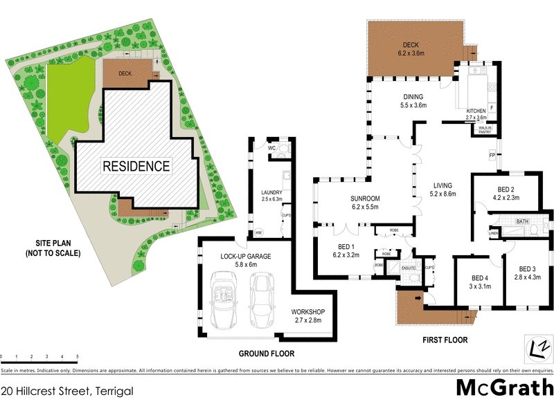 20 Hillcrest Street, Terrigal NSW 2260 Floorplan