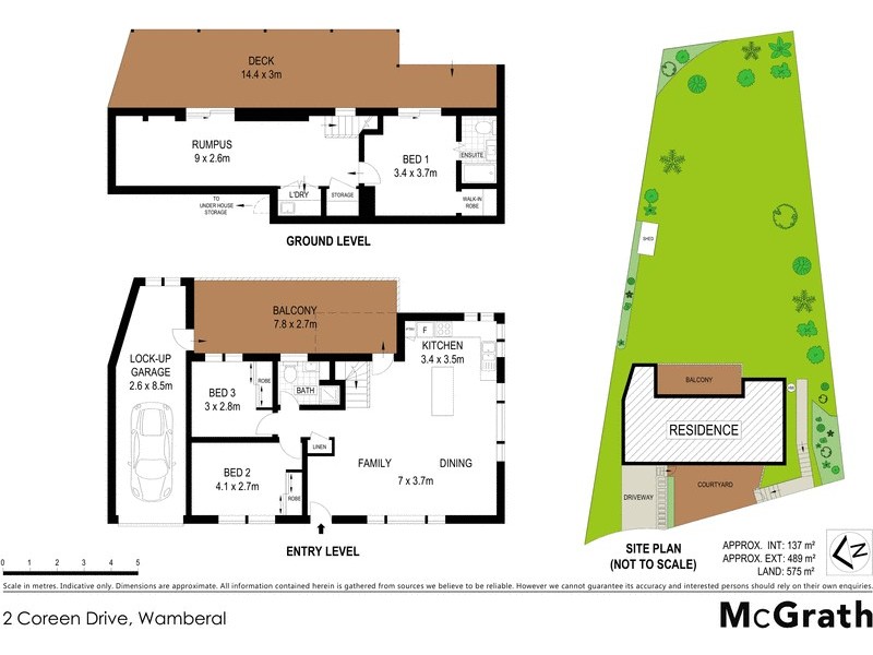 2 Coreen Drive, Wamberal NSW 2260 Floorplan