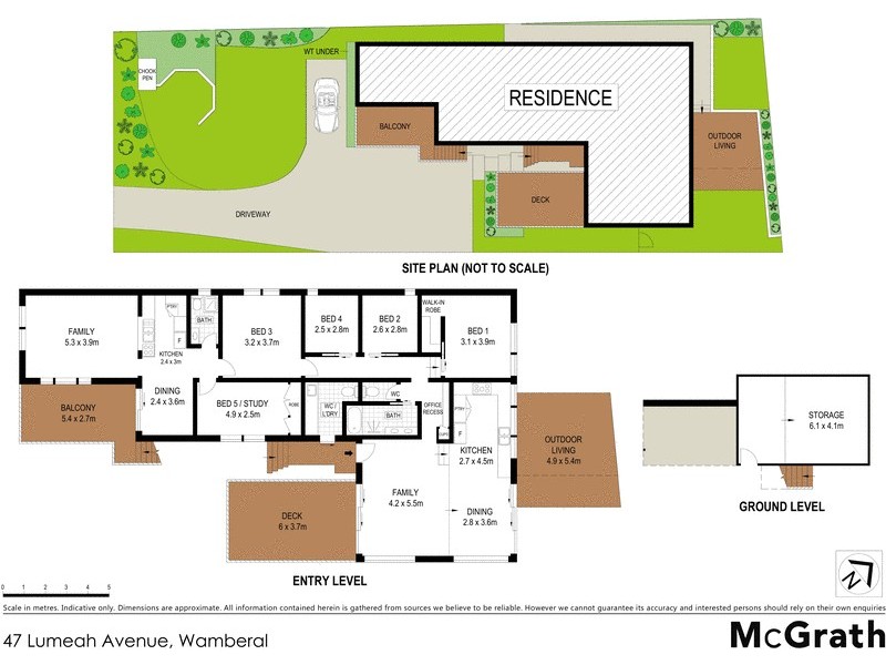 47 Lumeah Avenue, Wamberal NSW 2260 Floorplan