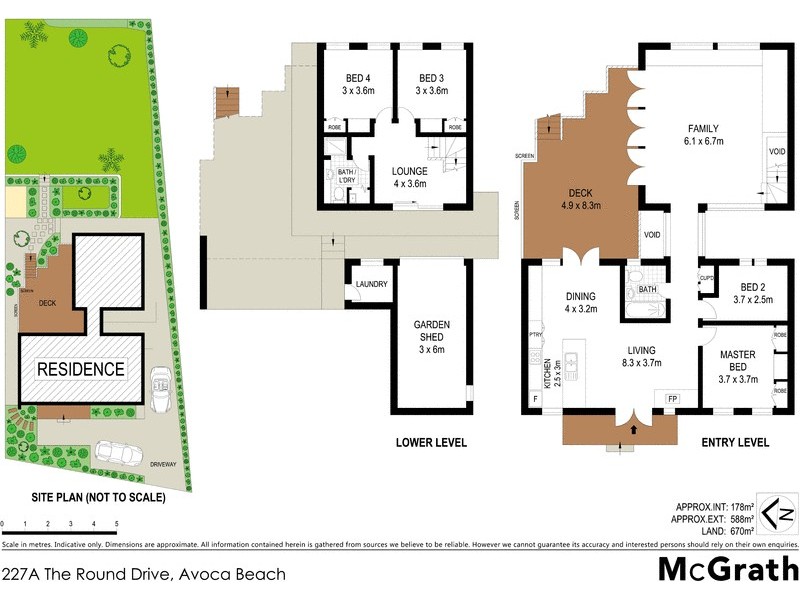 227A The Round Drive, Avoca Beach NSW 2251 Floorplan