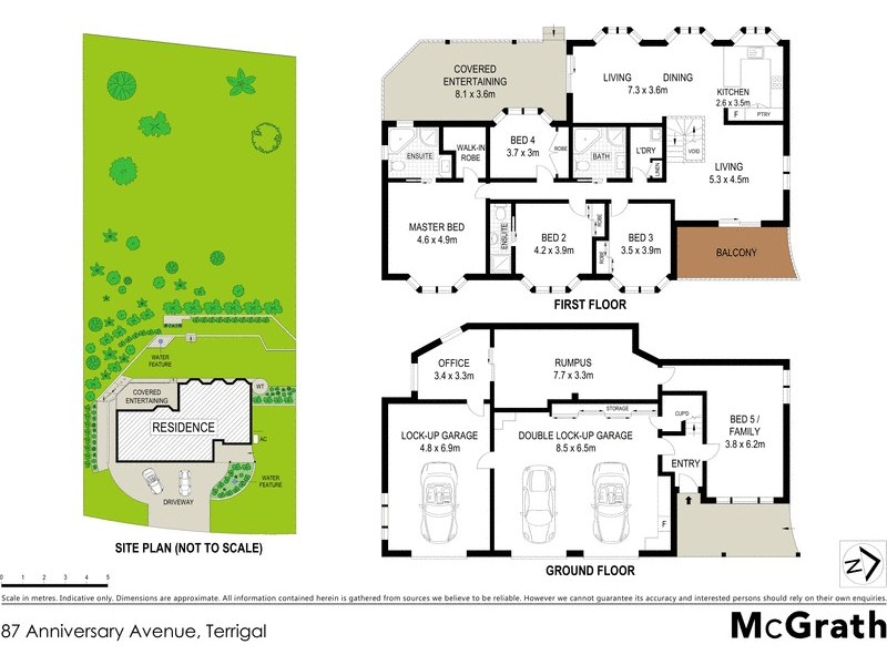 87 Anniversary Avenue, Terrigal NSW 2260 Floorplan
