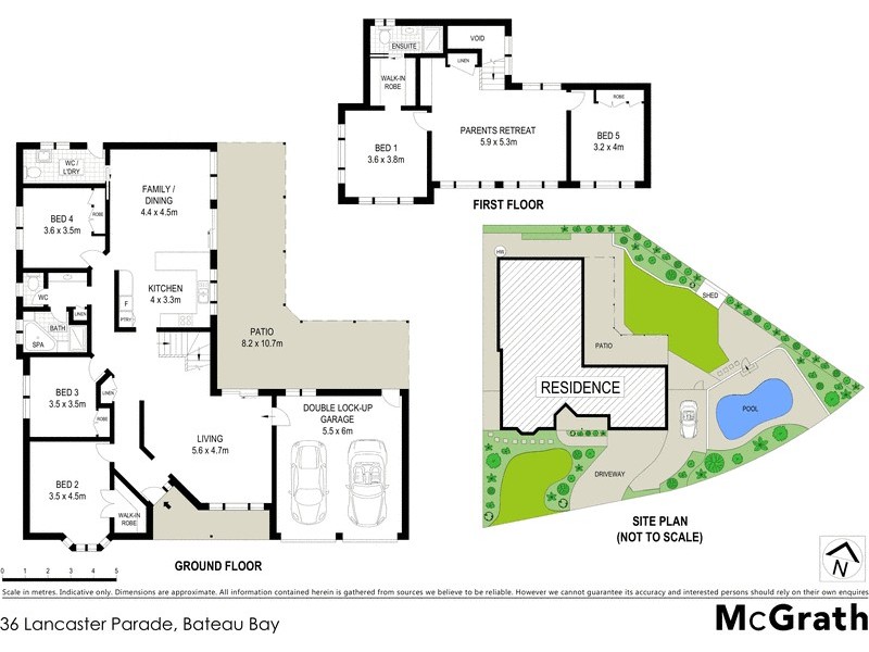 36 Lancaster Parade, Bateau Bay NSW 2261 Floorplan