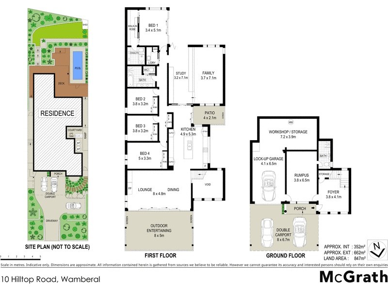 10 Hilltop Road, Wamberal NSW 2260 Floorplan