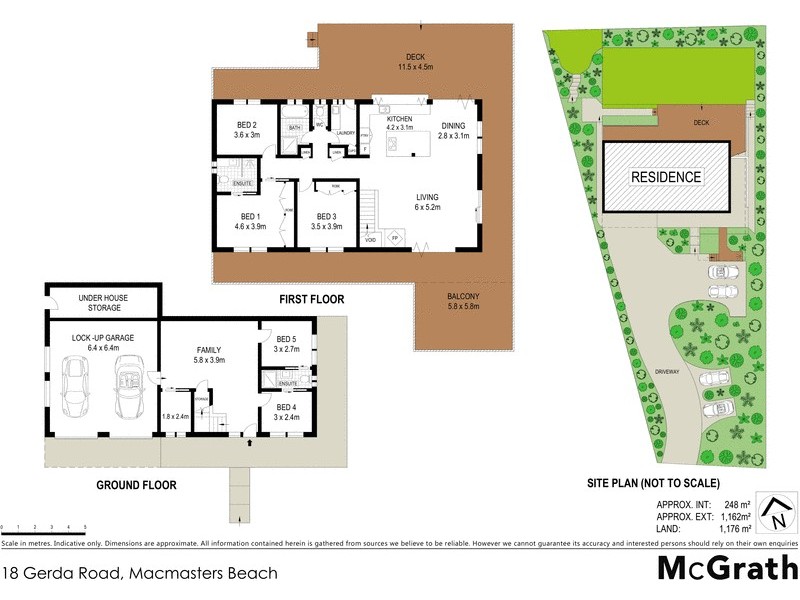18 Gerda Road, Macmasters Beach NSW 2251 Floorplan