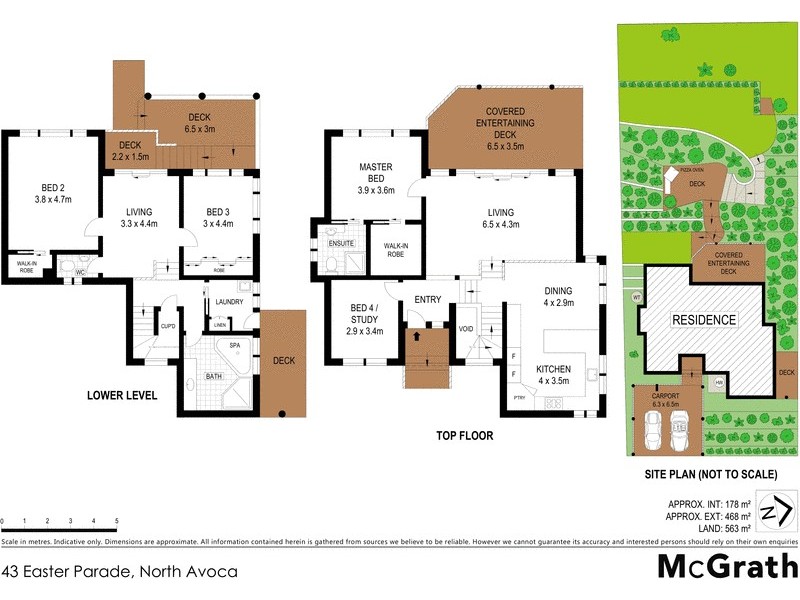 43 Easter Parade, North Avoca NSW 2260 Floorplan
