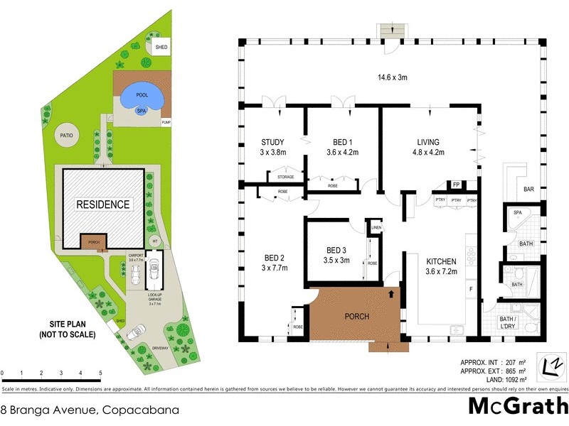 8 Branga Avenue, Copacabana NSW 2251 Floorplan