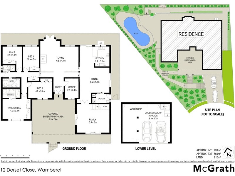 12 Dorset Close, Wamberal NSW 2260 Floorplan