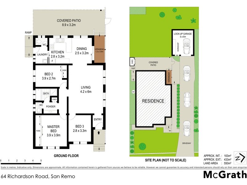 64 Richardson Road, San Remo NSW 2262 Floorplan