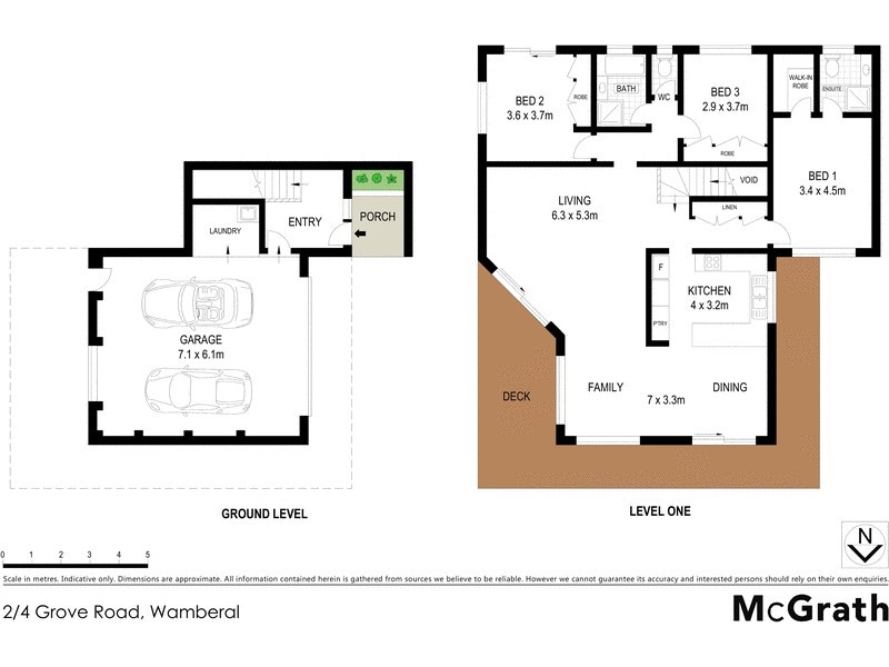2/4 Grove Road, Wamberal NSW 2260 Floorplan