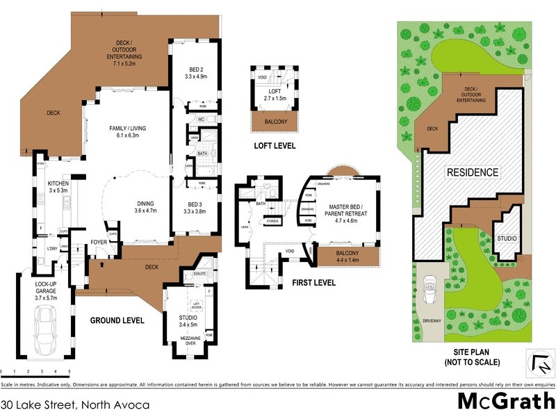 30 Lake Street, North Avoca NSW 2260 Floorplan