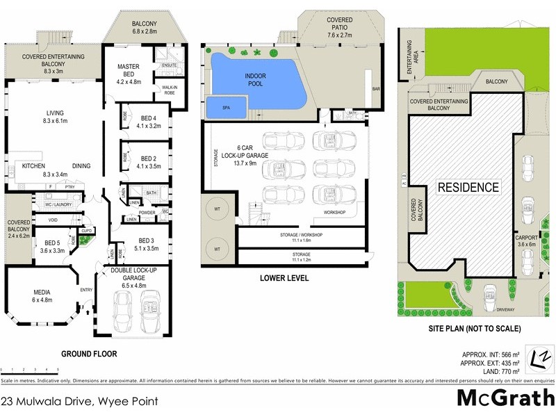 23 Mulwala Drive, Wyee Point NSW 2259 Floorplan