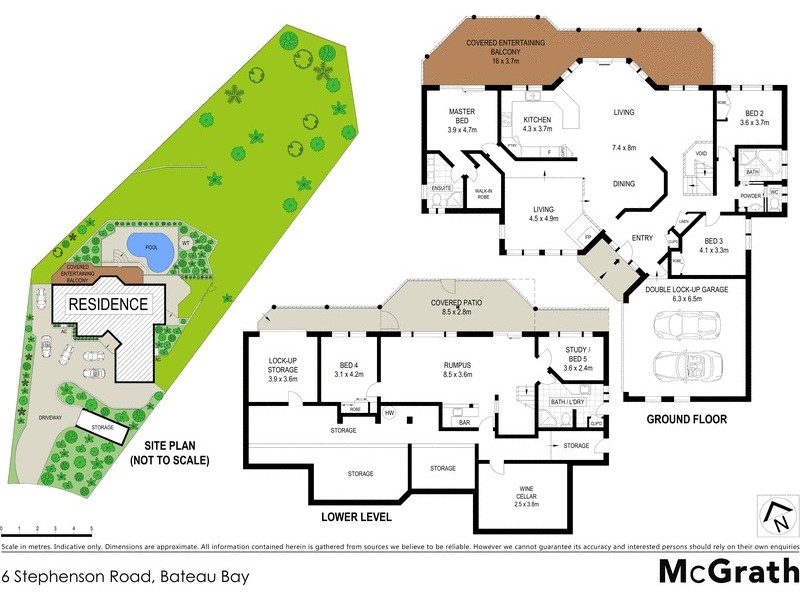 6 Stephenson Road, Bateau Bay NSW 2261 Floorplan