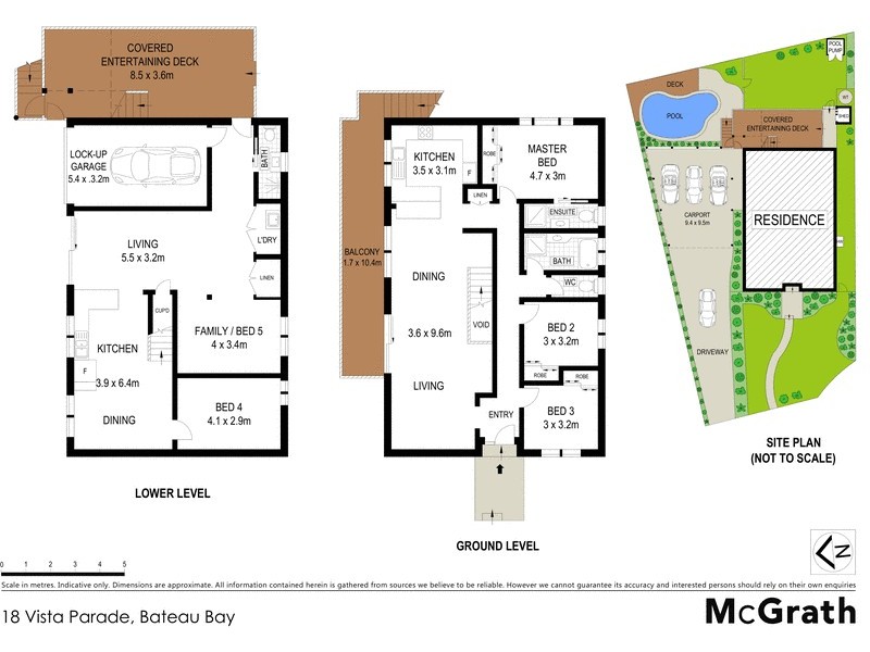 18 Vista Parade, Bateau Bay NSW 2261 Floorplan