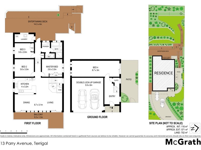 13 Parry Avenue, Terrigal NSW 2260 Floorplan