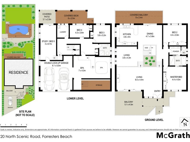 20 North Scenic Road, Forresters Beach NSW 2260 Floorplan