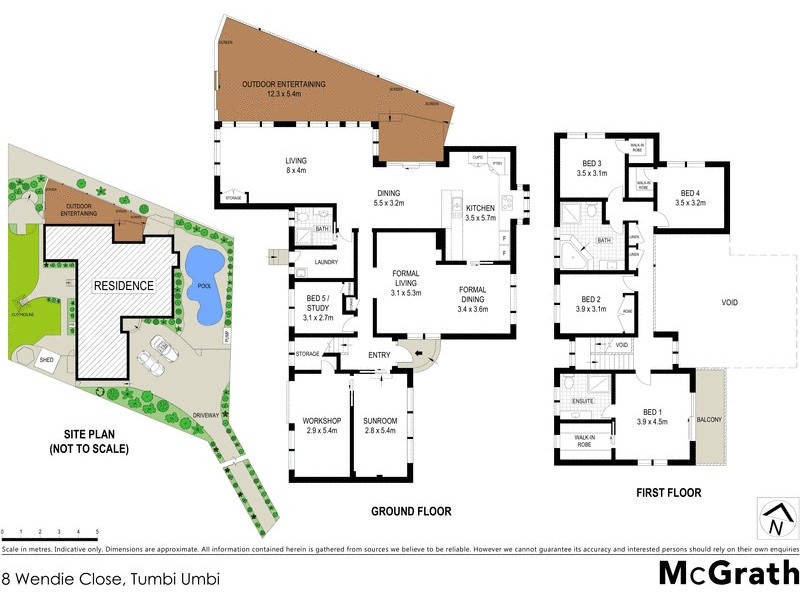 8 Wendie Close, Tumbi Umbi NSW 2261 Floorplan