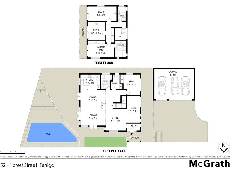 52 Hillcrest Street, Terrigal NSW 2260 Floorplan