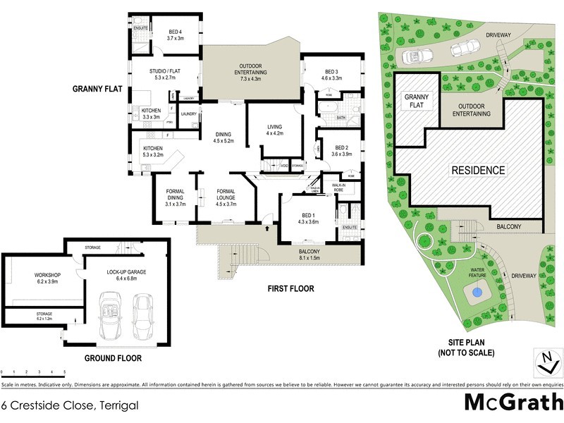 6 Crestside Close, Terrigal NSW 2260 Floorplan