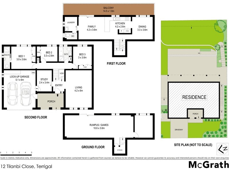 12 Tilanbi Close, Terrigal NSW 2260 Floorplan