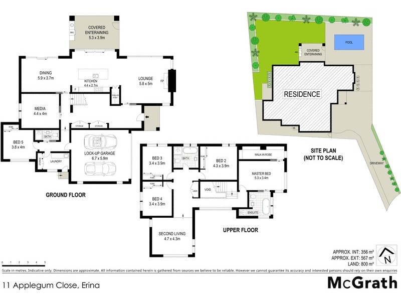 11 Applegum Close, Erina NSW 2250 Floorplan