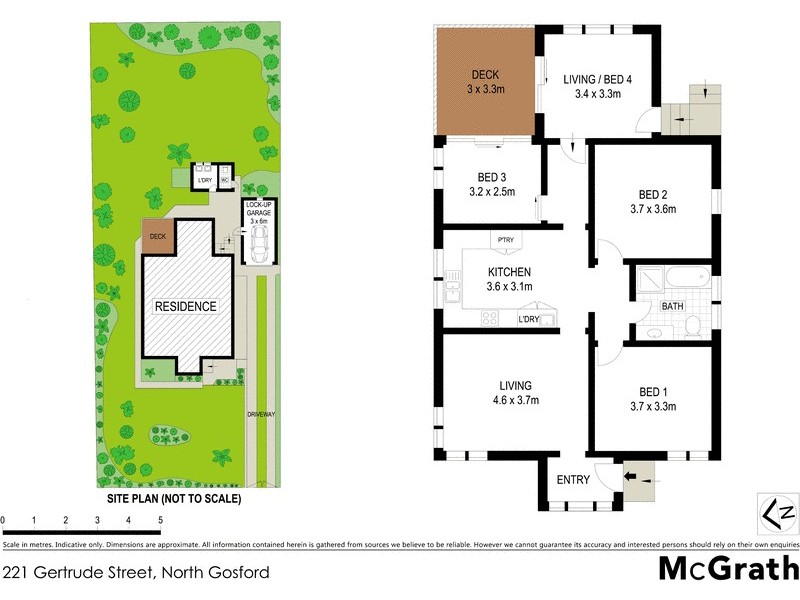 221 Gertrude Street, North Gosford NSW 2250 Floorplan