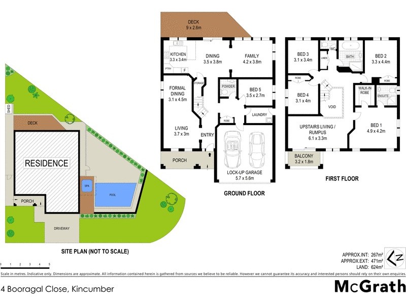 4 Booragal Close, Kincumber NSW 2251 Floorplan