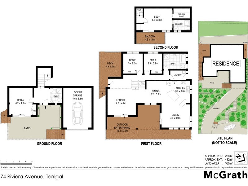 74 Riviera Avenue, Terrigal NSW 2260 Floorplan