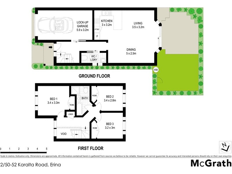 2/50 Karalta Road, Erina NSW 2250 Floorplan