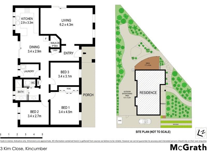 3 Kim Close, Kincumber NSW 2251 Floorplan