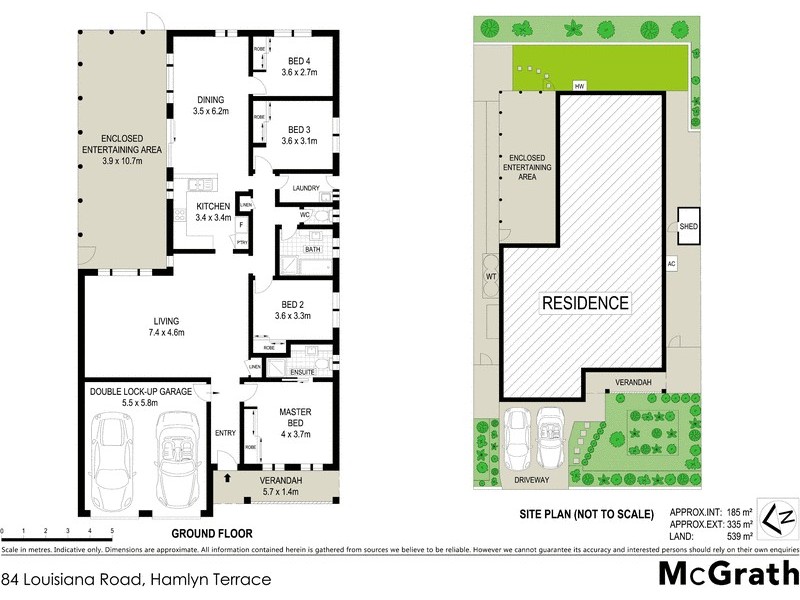 84 Louisiana Road, Hamlyn Terrace NSW 2259 Floorplan
