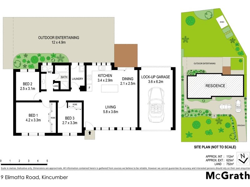 9 Elimatta Road, Kincumber NSW 2251 Floorplan