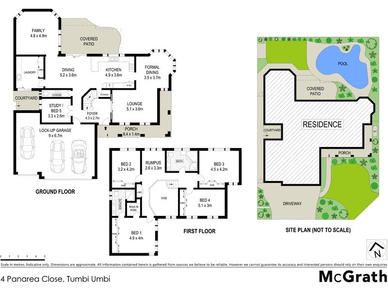 4 Panarea Close, Tumbi Umbi NSW 2261 Floorplan