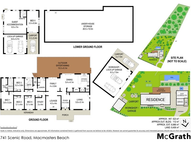 741 The Scenic Road, Macmasters Beach NSW 2251 Floorplan